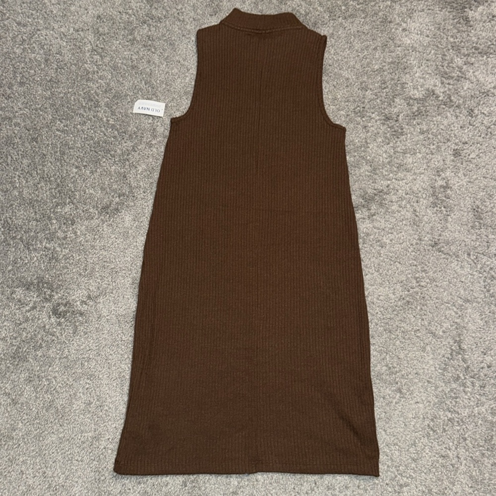 Old navy ribbed mock neck dress - Picture 3 of 3